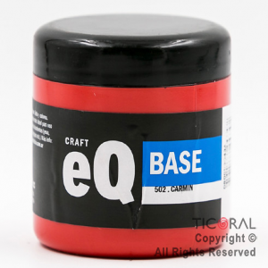 BASE ACRILICA EQ 502 CARMIN 200 CC X 3 UNIDADES